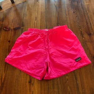 pink patagonia shorts